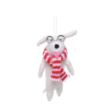 Imagem de Enfeite Natal Pendurar Cachorro 11x6x20cm 1019255