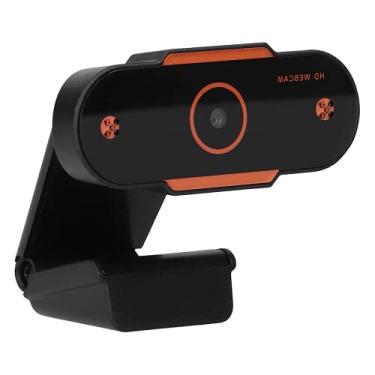 Imagem de Câmera de computador, HD Web Camera USB 2.0 PC Webcam de computador com microfone de absorção de som embutido, para ensino de estudo de conferência ao vivo