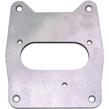 Imagem de Trans-Dapt Performance Adaptador de carburador para TBI 2211 Quadrajet 4 bbl. Para pequeno bloco Chevy TBI central Mount Carburador para adaptador TBI