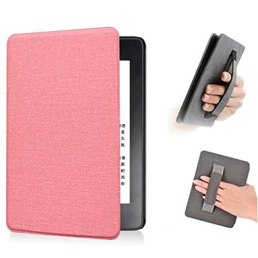 Imagem de Capa de tecido para o Kindle 11ª geração lançada em 2022, capa durável com design de alça de mão (não serve para Kindle Paperwhite 11th)