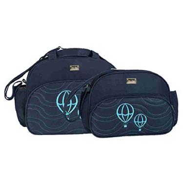 Imagem de kIT BOLSA MATERNIDADE (Azul Marinho, Grande)