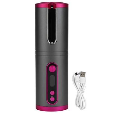 Imagem de KAKAKE Modelador de cabelo automático, modelador de cachos automático sem fio, direção para a família para mulheres