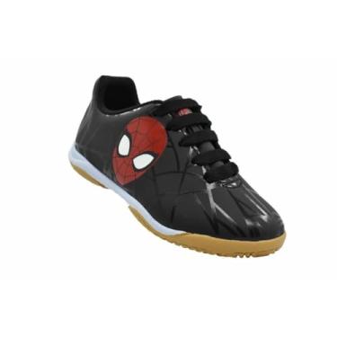 Imagem de Chuteira Infantil Futsal Dray Marvel Preto 32
