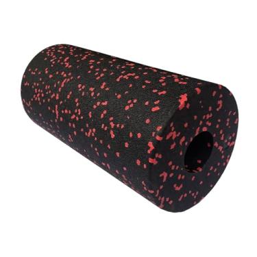 Imagem de rockible Rolo de espuma para ioga, coluna de ioga, ferramenta de massagem atlética para massagem muscular, pós-treino, recuperação muscular, treinamento de, Vermelho