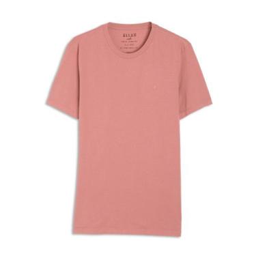 Imagem de Camiseta Ellus Fine Easa Classic Masculina Rosa