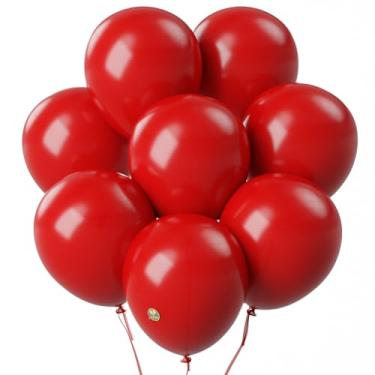 Imagem de AFTERLOON Biodegradable Balloons Red 12 Inch 24 Pack, Solid Color Thickened Extra Strong Latex Helium Float, Multicolor Colorful Bulk Color ballon baloon Globos Para Decoration De Fiestas Kids