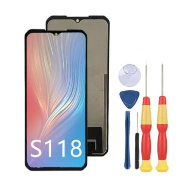 Imagem de SiuVorZhi Tela LCD compatível com DOOGEE S118 Display LCD Touch Screen Repair Peças de reposição com ferramentas.