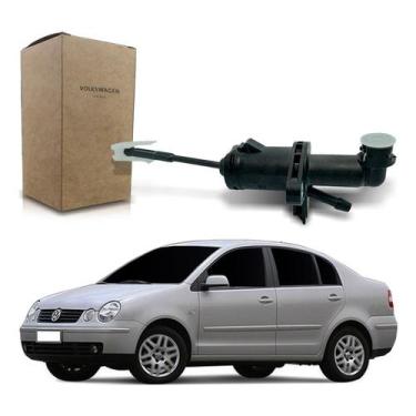 Imagem de Cilindro Pedal Embreagem Vw Polo Sedan 1.6 2003 A 2008 - Volkswagen