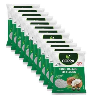 Imagem de 12uni Coco Ralado Flocado 100gr - Copra