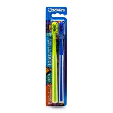 Imagem de Escova de Dente Infantil Pro Slim Kids 4050 Cerdas Ultra finas kit 2un