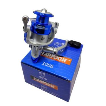 Imagem de Molinete De Pesca 3 Rolamentos Harpoon 3000 Deyu Pesqueiro
