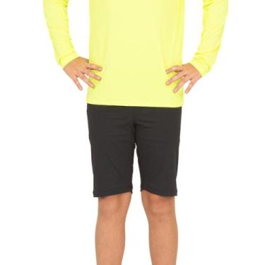 Imagem de Bermuda Infantil Térmica Unissex Anti Assaduras Proteção UV50 Esportes