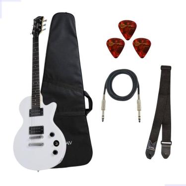 Imagem de Kit Guitarra Strinberg Les Paul Lps200 White