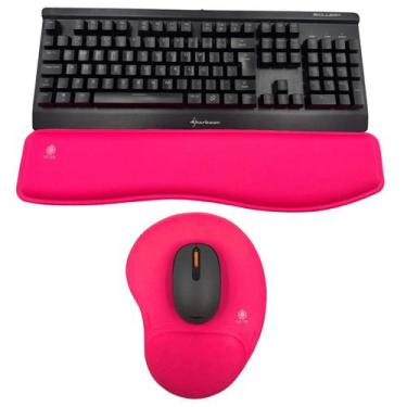 Imagem de Mousepad E Apoio De Punho Para Teclado Ergonomico Pulso 47cm - MCSB, R