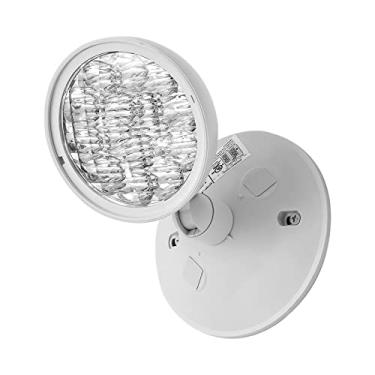 Imagem de GZRUIYANG Iluminação De Cabeça Remota Emergência, Luz Redonda Única, Listada Pela Ul, Entrada Multivoltagem 3,6 A 24 Volts, 3 Watts, 180 Lúmens, Sem Bateria Interna