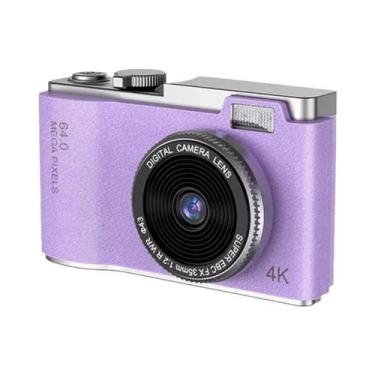 Imagem de Câmera Digital HD De 64MP Com Foco Automático E Tela De 2,4 Polegadas 