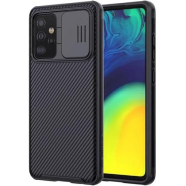 Imagem de Capa Anti Impacto Nillkin Modelo Camshield Pro Compatível com Galaxy A52 / A52S (6.5 Pol) (Preto)