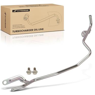 Imagem de A-Premium Linha de refrigeração de turbocompressor compatível com modelos Chevrolet e GMC - Silverado 2500 HD 3500 2002-2004, C4500 Kodiak 2003-2004, Sierra 2500 HD 3500 2002-2004, C5500 Topkick 2003