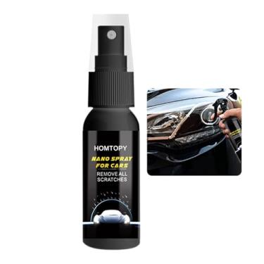 Imagem de Agente Renovador de Revestimento em Spray - Cera Automotiva Revestimento Cerâmico | Líquido Manutenção Antipoeira Cera Anti-sujeira Detalhamento Exterior Veicular Para-Rodas Faróis