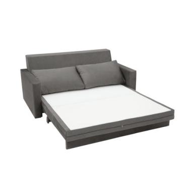 Imagem de Sofá Cama Paris 1,95m Retrátil - Best Mobília, Veludo Cinza