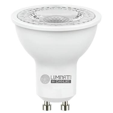 Imagem de Lampada LED Dicroica Luminatti GU10 8W Bivolt 2700K