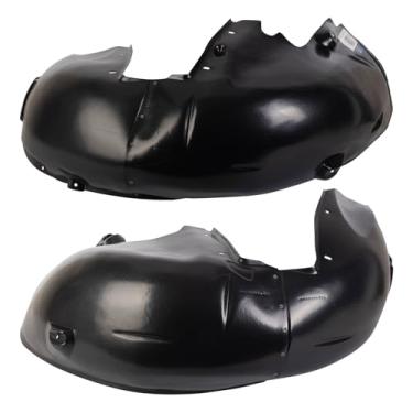 Imagem de TRQ Conjunto de proteção contra respingos de painel de quarto do lado do motorista e do passageiro CH1762103 CH1763103 compatível com Chrysler 300 2006-2010 Dodge Charger Magnum 2005