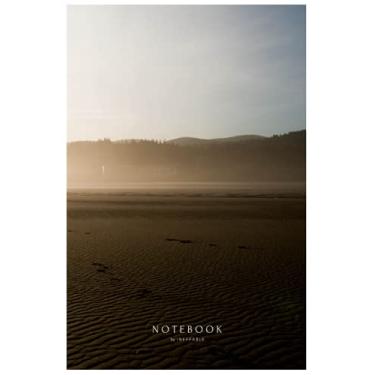 Imagem de INEFFABLE Notebook: Lined Page Design Notebooks, Beach Ride with Dog Theme Glossy Paperback Cover, Composition Book, Journal, Handwriting, 6x9 inches ... Cover, College, Painted, High Quality