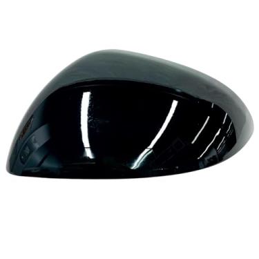 Imagem de CAMIL Capa de espelho lateral preta brilhante, tampa de espelho retrovisor compatível com Mercedes Benz W206 C/W214 E/W223 S/X254 GLC Class (lado esquerdo do motorista)