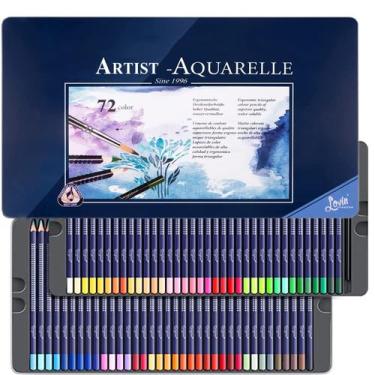 Imagem de Lápis de cor Ugmic 72 Professional para colorir adultos