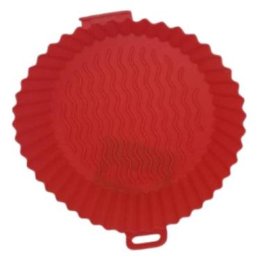 Imagem de Forma Silicone Antiaderente BPA Free 21 cm Lovely Vibe, VERMELHA