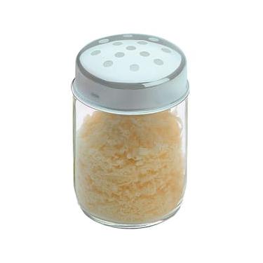 Imagem de Queijeira/Oreganeira Brinox Jornata em Vidro e Aço Inox com sobretampa – 150 ml