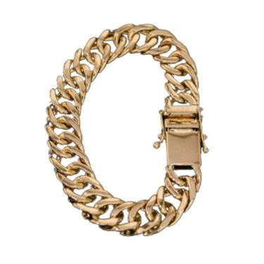 Imagem de Pulseira De Maloka Pussera Moeda Antiga Duplo Fecho 13mm