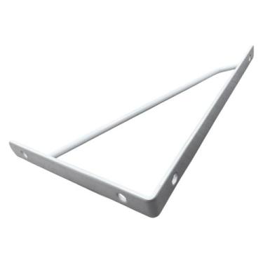 Imagem de Kit 4 Unidades Cantoneira Suporte Prateleira 25 cm Bco 6722 - LOTUS