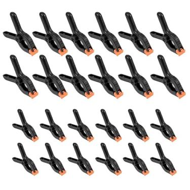 Imagem de Grampos de mola de plástico preto