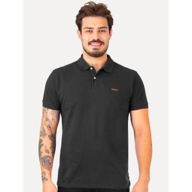 Imagem de Polo Colcci Masculina Piquet Orange Logo Chumbo-Masculino