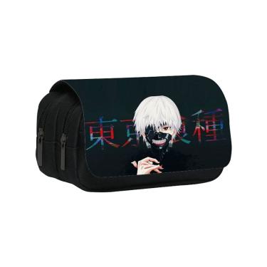Imagem de Estojo para lápis Tokyos Ghouls Cartoon Anime de grande capacidade