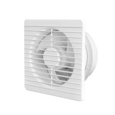 Imagem de Ventilador Exaustor de Ventilação para Banheiro Cozinha Parede Janela Residencial Plástico ABS Alta Temperatura Boa Exaustão Baixo Consumo Energia Eco