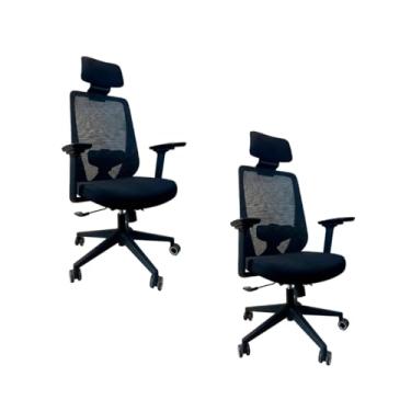 Imagem de Oficial Webshop - Kit 2 Cadeiras de Escritório Oficial Comfort Max NR17