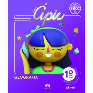 Imagem de Livro - Projeto Ápis Geografia 1º ano