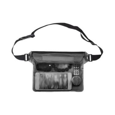 Imagem de Bolsa De Cintura Impermeável Para Natação, Bolsa De Ombro Seca Para Pr