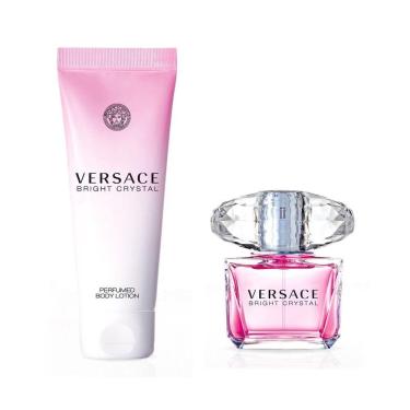 Imagem de Kit Versace Bright Crystal For Her - Eau De Toilette 50ml + Body Lotion 100ml