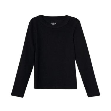 Imagem de Blusa Hering Infantil Menina Manga Longa Em Ribana-Feminino