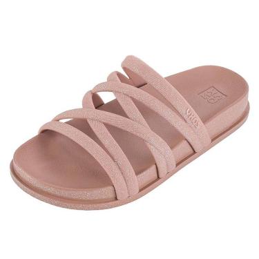 Imagem de Chinelo Feminino Glitter Facil Calce Zaxy Shine Slide 18886