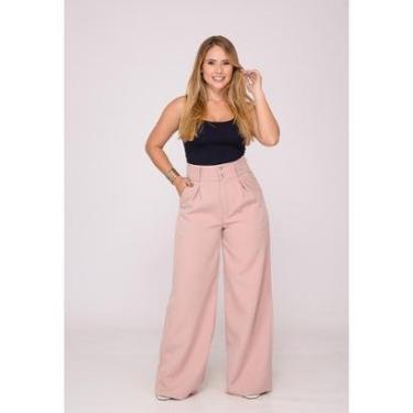 Imagem de Calça Feminina Alfaiataria Nude-Feminino