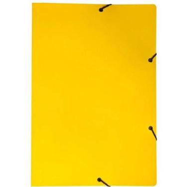 Imagem de Pasta Aba Elástico Delloplex Amarelo 790 - Dello