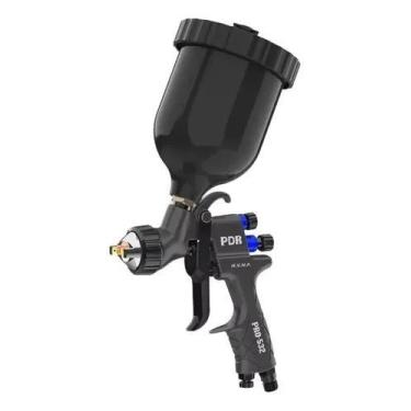 Imagem de Pistola de Pintura HVMP Copo Preto 600ml Bico 1,4mm PRO532 PDR