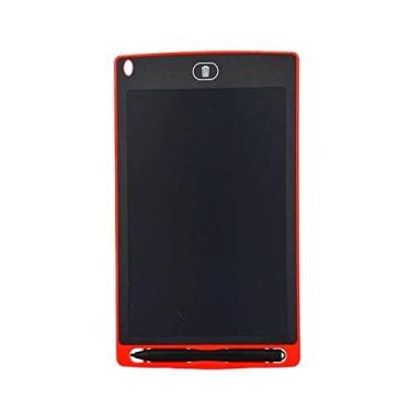 Imagem de Lousa Mágica Infantil Digital 8,5 Lcd SYANG Tablet Desenho Criança (VERMELHO)