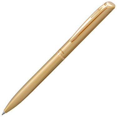 Imagem de Pentel Caneta de gel líquido premium estilo EnerGel (0,7 mm), linha média, tubo dourado, tinta preta com caixa de presente (BL2007XABX)