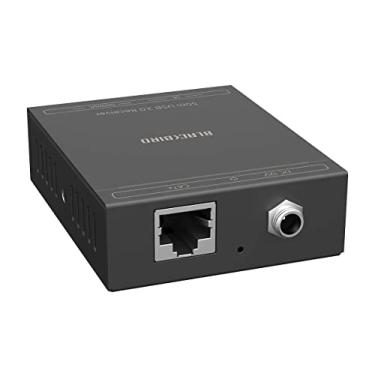 Imagem de Monoprice Extensor Blackbird 4 portas USB 2.0 sobre Cat5e/6-50 metros (164 pés), Plug and Play, sem driver, para Windows, MacOS, Android, Linux