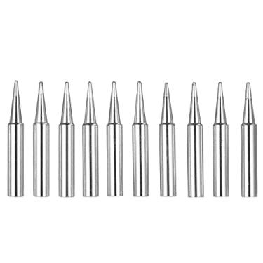 Imagem de Tingpai 10 PCS Pontas De Solda De Ferro De Solda Ponta de Solda Ponta de Ferro Ponta De Ferro De Solda Ponta 900M-TB pa Hakko 936 907 Estação de Ret balho De Solda Tool Kit